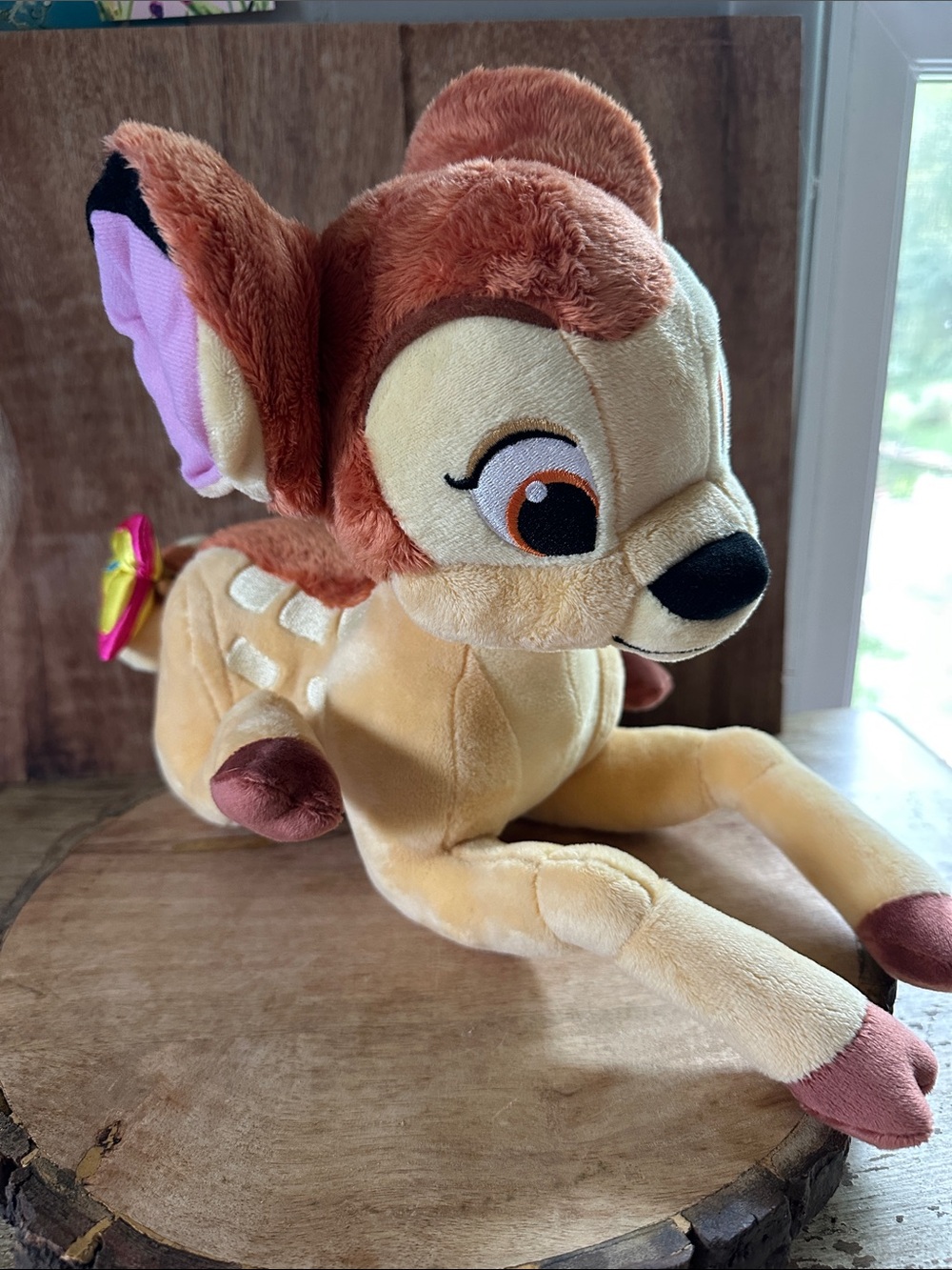 Disney Bambi Plush Deer - Brown, Cream, Pink